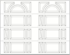Fiberglass Combo Arched Top